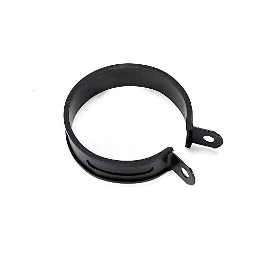 Universal Carbon Fiber Muffler Exhaust Pipe 38~51mm Motorcycles ATV Exhaust Silencer Muffler Pipe Slip-On Scooter Racing Motorcycle Exhaust Muffler Silence Silencer Black
