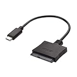 Cable Matters USB C to SATA Adapter (USB-C to SATA Gen 2 10Gpbs) Thunderbolt 3 Port Compatible - 10 Inches