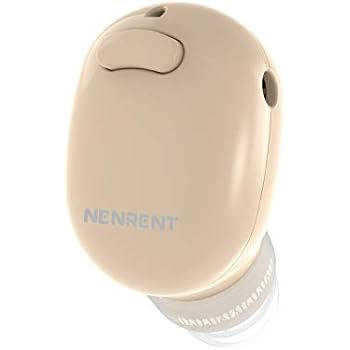 NENRENT S570 Bluetooth Earbud,Smallest Mini Invisible V4.1 Wireless Bluetooth Earpiece Headset Headphone Earphone with Mic Hands-Free Calls for iPhone iPad Samsung Galaxy LG HTC Smartphones 1pcs(Nude)