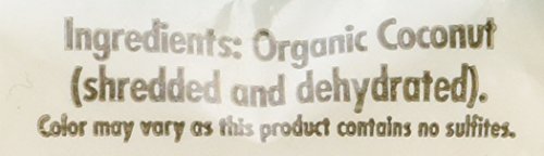 Let's Do Organic Shredded, Unsweetened Coconut, 8-Ounce Packages (Pack of 3)