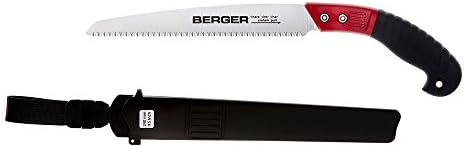 Berger fruit tree saw 64730 with exchangeable saw blade including sheath, length: 24 cm