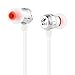 SoundPEATS Noise Cancelling Headphones In-Ear Stereo Earphones Comfort-Fit Earbuds with Mic (Tangle Free Flat Cable, Metal Housing, iPhone and Android Compatible)- M20 Silver
