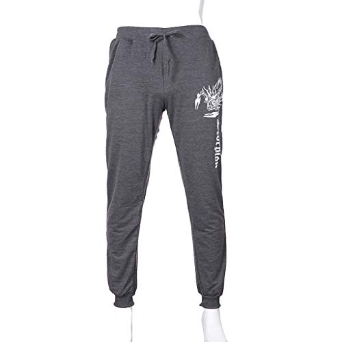 Allywit Mens Activewear Athletic Sweatpants Gym Workout Running Pants Ankle and Elastic Waist