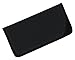 1 Pack Soft Faux Leather Slip In Eyeglass Case, Fits Medium to Large Frames, Black