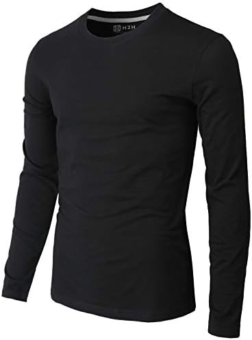 Pro Club Men's Heavyweight Cotton Long Sleeve Crew Neck T-Shirt