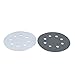 uxcell 3000 Grit 8 Hole 5-inch Diameter Sandpaper Hook Loop Sanding Disc 20 Pcs