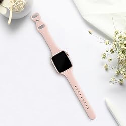 Slim Thin Narrow Bands Compatible with Apple Watch