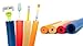 EVOLUT12-Pack Closed Cell Foam Tubes for Grip Support - Mixed Sizes - Tubing for Silverware, Pencils, Tools, and Built Up Utensils