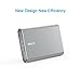 8000mAh Power Bank Portable Charger, iXCC Aluminum High Speed Compact External Battery Pack Charger for iPhone, iPad, Samsung Galaxy and More