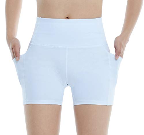 image for THE GYM PEOPLE Compression Short Yoga Shorts Women Super Lightweight 