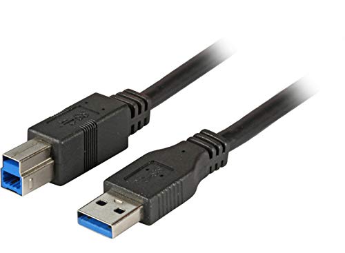 EFB-Elektronik 3.0 m USB 3.0 A/B 3 m USB A USB B Male Male Black USB Cable – USB Cables (3 m, USB A, USB B, 3.0 (3.1 Gen 1), Male/Male, Black)