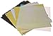 Kimberbell Embellishment Mylar Sheets - Neutral Tones: KDKB127, Includes: 12 Mylar Sheets, Size 7 in x 7 in, Assorted Colors Available