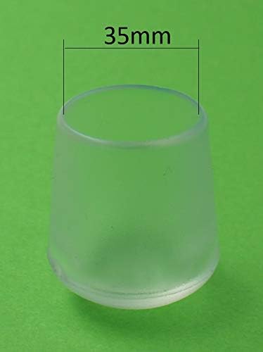 Lifeswonderful - 16 pcs Transparent Domed Furniture Feet - Ideal for Tables Chairs etc - Available in Many Sizes (35mm) - Image 4