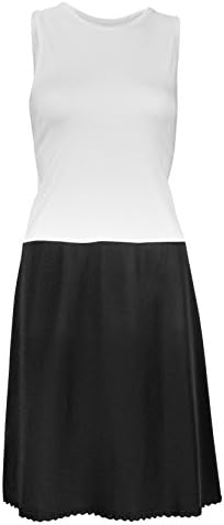 Valair Women's Sleeveless Full Slip - Cling Free - Cotton / Nylon Material