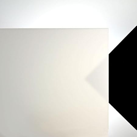 3mm PLEXIGLAS® Milchglas Platten weiß opal 44% lichdurchlässig 100x70 cm Zuschnitt Küchenrückwand LED Schilder und Displays
