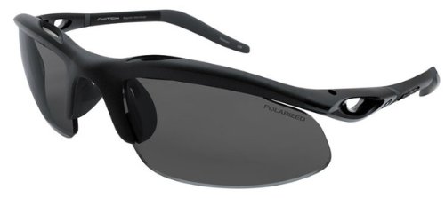 Switch Vision Polarized Sunglasses- Headwall Swept Back Matte Black