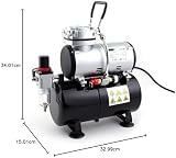 Fengda FD-186K Airbrush Kit with FD-186 Compressor BD-130 0.3mm view 9