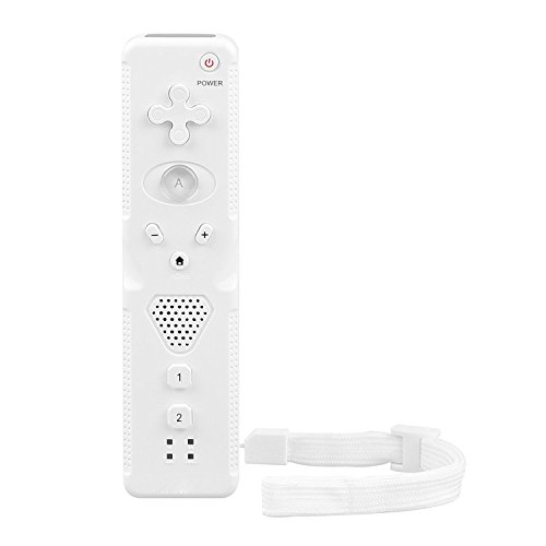 Maexus Motion Plus Wii Remote and Nunchuck Combo Controller with Wrist Strap for Nintendo Wii Game Console - White - Thumbnail 2