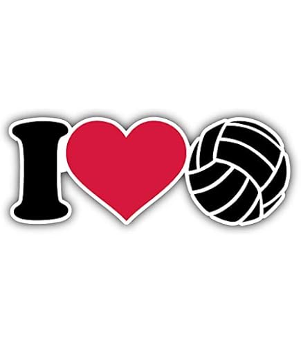 JB Print Magnet Volleyball Is My Life Vinyl Decal Sticker Car...