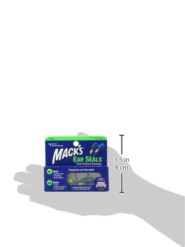Mack's Ear Seals with Removable Cord (Pair) (12 Pack)