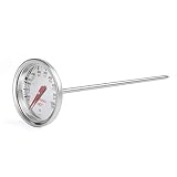 X Home 9815 Grill Thermometer Replacement 62538 for Weber Genesis Gold B/C, Genesis Silver B/C, for Weber Genesis 1000 Grill Parts Thermostat, for Weber Genesis Temperature Gauge with 5.5 Inch Probe