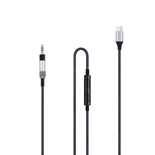 ایگرد | قیمت و خرید Type-C USB C to 2.5mm Audio Replacement Cable - in-Line  Mic Remote Volume Control Cord Compatible with Sennheiser HD598 HD598 SE,  HD598 SR, HD598 Cs, HD599 HD569