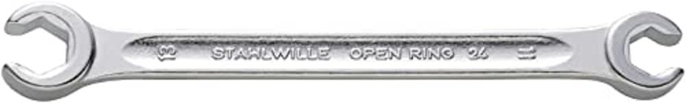 Stahlwille 41081011 Double Ended Open Ring Spanner