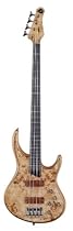 MTD Kingston Bass Guitar Z 4 String, Fretless with Lines,  Natural Gloss
