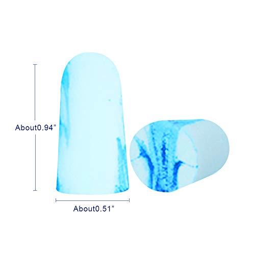 veook Soft Foam Earplugs 50 Pair 34dB Highest NRR Disposable