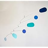 Am I Blue Mobile | Hanging Art Sculpture | Metal Mobile