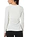 Baleaf Women's Basic Solid Long Sleeve Running Shirts White Size M