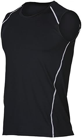Men's Training Shirts Quick Dry Fitness Gym Tops Jogging Vest Breathable Basketball Excise Sleeveless Sportswear
