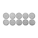 GoToTags Blank White On-Metal NFC Sticker - NTAG213 - Circle - 30 mm - 10 Pack primary