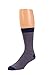 Non Sweat Men's Crew Socks, Astd Colors, Ultra Soft Viscose Bamboo -4 Pack, Size 10-13, Fits Men’s Shoe Sizes 8-12