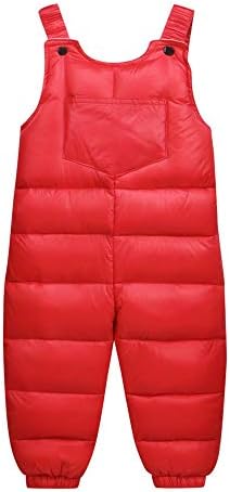 VEKDONE Baby/Infant/Toddler Chest High Insulated Snow Bib Overalls Best Snowsuit
