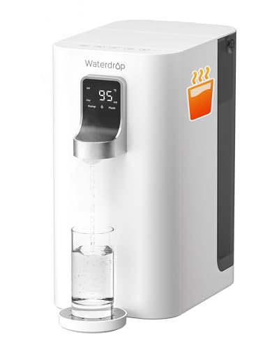 Waterdrop K19-H Instant Heater with Reverse Osmosis, Table Water Dispenser Without Connection, TDS Reduction, 4 Temperature Levels, Water Without Limescale