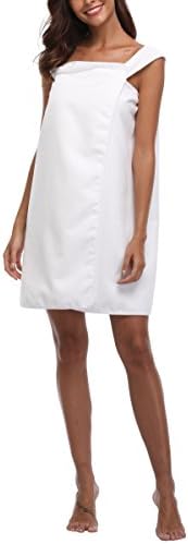 VIKEY Women's Spa Bath Wrap Shower Towel Cover up with Straps, Snap Closure