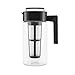 Takeya Cold Brew Iced Coffee Maker, 1-Quart, Black - 2 Pack
