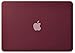 UESWILL Matte Hard Shell Case Cover Compatible with MacBook Pro (Retina, 13 inch, Early 2015/2014/2013/Late 2012), Model A1502/A1425, No CD-ROM, No USB-C, Wine Red