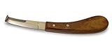 EQUINOX UK Double Sided Blade Farrier Hoof Knife Horse Shoe Knife Right Handed