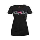 Black Pink Guns Military T-Shirt