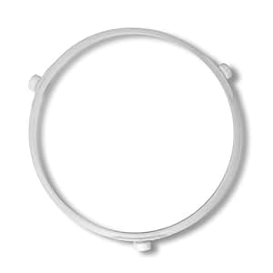 Spares2go - Soporte de 3 ruedas de cristal para microondas Zanussi