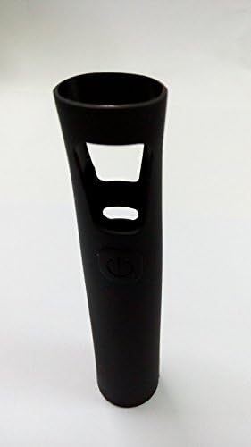 Non-slip eGo AIO Protective Gel Silicone Skin Case Cover Skin Sleeve Wrap Perfect Fit eGo AIO Joyetech Kit (Black)