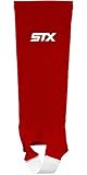 STX Hockey Shin Guard Sleeve, Red