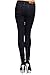 Vialumi Womens Juniors Solid Colored Five Pocket Stretch Skinny Jeans Sizes 0-13