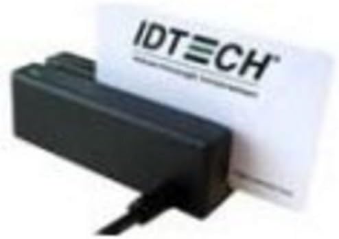 Id Technologies IDMB-337112B Magnetic Strip Reader, Minimag Port Powered, Track 1 and 2, Black