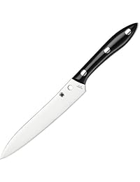 Spyderco 10.35" Kitchen Cook cuchillo, color negro