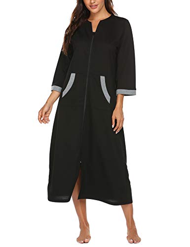 2 Ekouaer+Loungewear+Sleepwear+Housecoat+Bathrobe