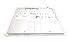 Dell Inspiron E1505 6400 Palmrest Touchpad Media Board Hinge Covers JM051 HF909