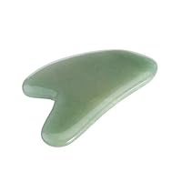 Rosenice Aventurine Gua Sha Scraping Massage Tools, Natural Stone Guasha Board for SPA Acupuncture Therapy Trigger Point Treatment (Gua sha Board)